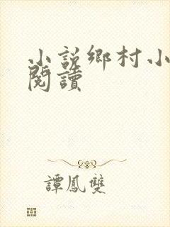 小说乡村小傻医阅读