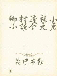 乡村透视小仙医小说全文免费阅读