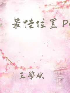 最佳位置 PO