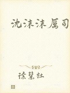 沈沫沫厉司夜