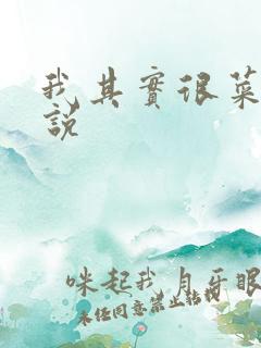 我其实很菜的小说