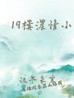 19楼浓情小说