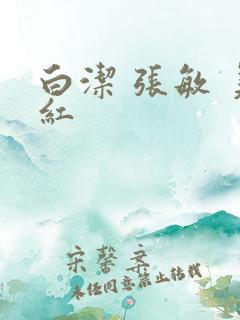 白洁 张敏 美红
