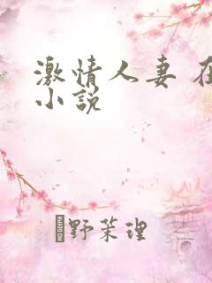 激情人妻 在线小说