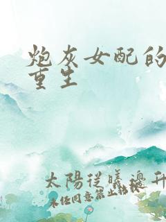 炮灰女配的极致重生