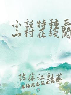 小说特种兵王在山村在线阅读