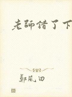 老师错了下载