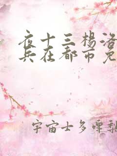 夜十三杨洛特种兵在都市免费阅读