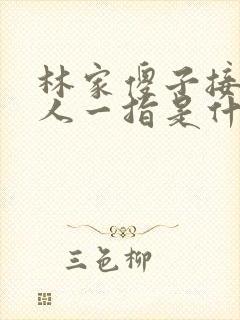 林家傻子接住仙人一指是什么小说
