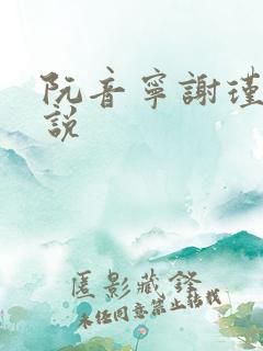 阮音宁谢瑾之小说