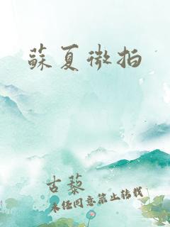 苏夏微拍