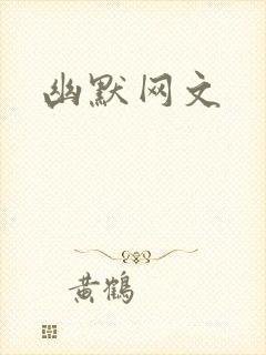 幽默网文
