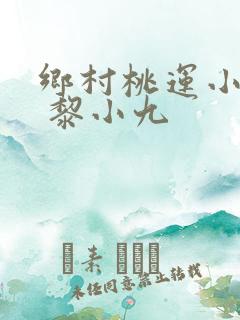 乡村桃运小神医 黎小九
