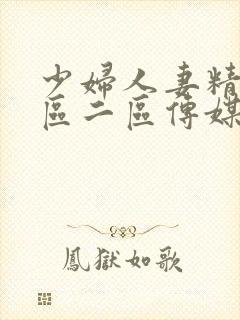 少妇人妻精品一区二区传媒蜜臀