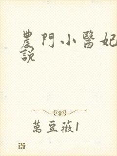 农门小医妃 小说