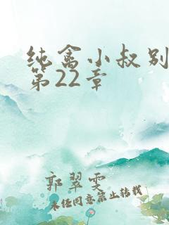 纯禽小叔别太猛第22章