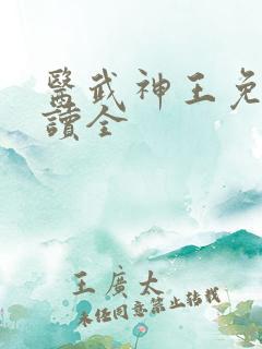 医武神王免费阅读全