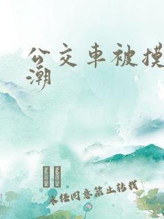 公交车被摸到高潮