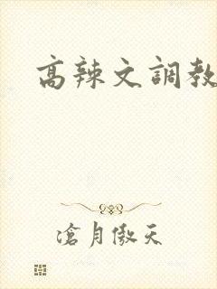 高辣文调教小说