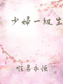 少妇一级生活片