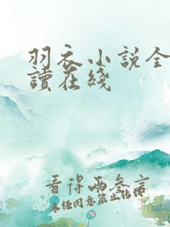 羽衣小说全文阅读在线