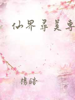 仙界寻美专家