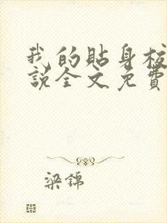 我的贴身校花小说全文免费阅读免费