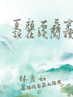 夏颜石磊穿越小说在线阅读