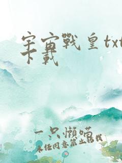 宇宙战皇txt下载