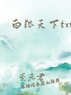 白狐天下txt