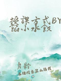 授课方式BY肉馅小水饺