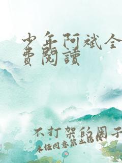 少年阿斌全文免费阅读
