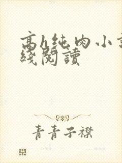 高h纯肉小说在线阅读