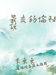 最爽的伦秘史小说