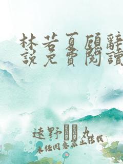 林若夏顾辞舟小说免费阅读最新章节