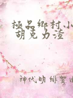极品乡村小神医 胡克力渣