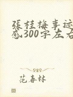 张桂梅事迹观后感300字左右