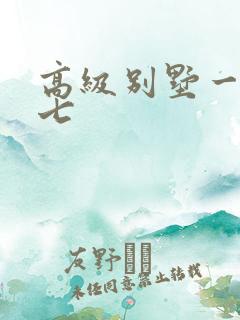 高级别墅一夜死七