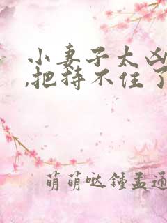 小妻子太凶陆爷,把持不住了免费阅读