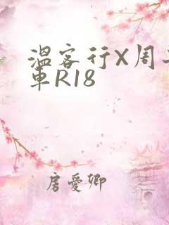 温客行X周子舒车R18