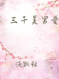 三千美男爱上我