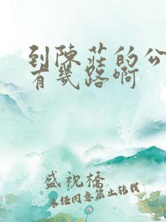 到陈庄的公交车有几路啊