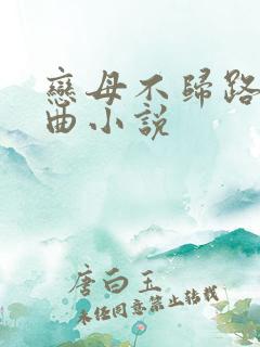 恋母不归路三部曲小说