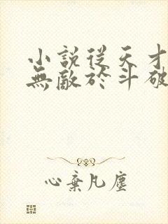 小说从天才开始无敌于斗破