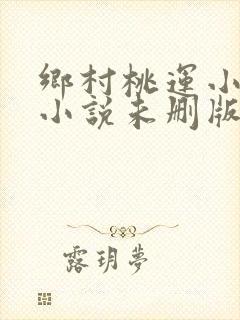 乡村桃运小神医小说未删版完整