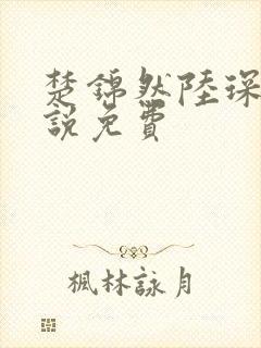 楚锦然陆琛年小说免费