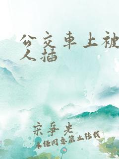 公交车上被陌生人插