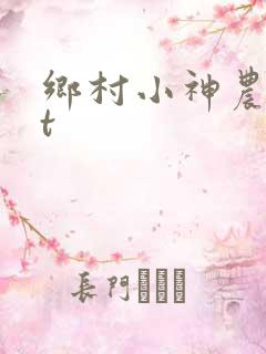 乡村小神农txt