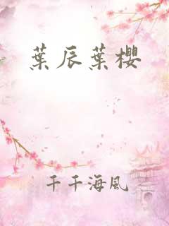 叶辰叶樱