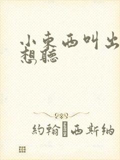 小东西叫出来我想听